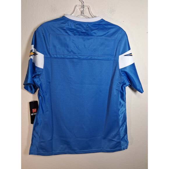 NWT NFL Pro Line Los Angeles Chargers Jersey Blank Women's Size Medium Blue - Picture 12 of 12